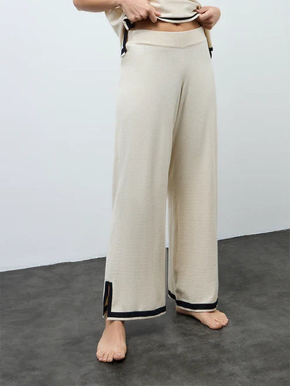 Minimal Chic Ivory Twin  Co - Ord Set