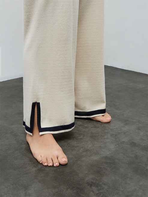 Minimal Chic Ivory Twin  Co - Ord Set